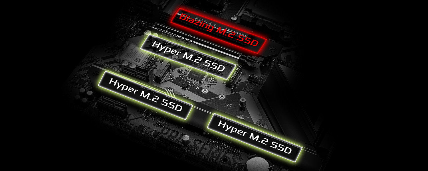PCIe Gen5 Blazing M.2